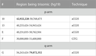 Small supernumerary marker chromosomes derived from human chromosome 11